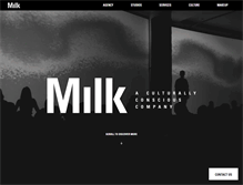 Tablet Screenshot of milkgroup.com